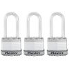 Visiaci zámok Master Lock Set 3 ks titánových visiacich zámkov M1EURTRILH Master Lock Excell 45mm (M1EURTRILH)