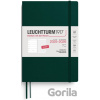 Weekly Planner & Notebook 2026 Medium (A5) 18 Months Forest Green - Leuchtturm1917
