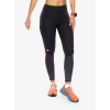 Dámske bežecké legíny Dynafit Reflective Tights - black out/pink glo
