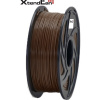 XtendLAN PETG filament 1,75mm hnědý 1kg 3DF-PETG1.75-BN 1kg