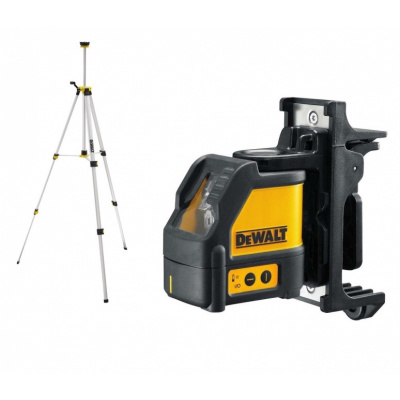 DeWALT DW088KTRI Laserový kríž červený so statívom