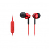 Sony MDR-EX110AP Slúchadlá s mikrofónom Kábel Do ucha Hovor / hudba Červená (MDR-EX110AP_R)