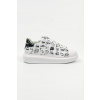 Kožené tenisky Karl Lagerfeld KAPRI dámske, biela farba, KL62512T KL62512T.010 EUR 39