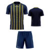 Pánsky futbalový set Givova Tratto, tmavomodrá/ žltá Veľkosť: M