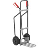Rudla na vrecia s lyžinami, čierna ,lopata na balíky š x h 430 x 250 mm, hliník EUROKRAFTpro