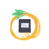 Extralink 1:8 PLC SPLITTER SC/APC 2.0MM 1.5M G657A ABS MODULE rozdeľovač káblov Čierna, Zelená, Žltá (EX.7782)