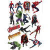 CUKROVÁ TLAČ jedlý obrázok na tortu Cukrová hmota AVENGERS MARVEL HRDINOVIA #4