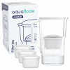 Filtračná kanvica Aquafloow J-Maxi 2,5 l biela na vodu z vodovodu + 3x filter