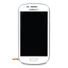 Přední kryt Samsung i8190 8200 Galaxy S III mini bílý LCD dotyk deska