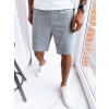 Pánske kraťasy športové Farba svetlo šedá DSTREET SX2279