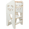 Verk Montessori učebná veža s nastaviteľnou výškou - Teddy - white Verk Group