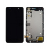 LCD displej a dotyková plocha s rámom Huawei Y6, Honor 4A čierna farba