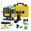 Krížový laser - NIVEL systém CL4D-G Laser Green + Power LP-33 (Krížový laser - NIVEL systém CL4D-G Laser Green + Power LP-33)