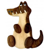 2Kids Toys Drevená magnetka veľká Krokodíl