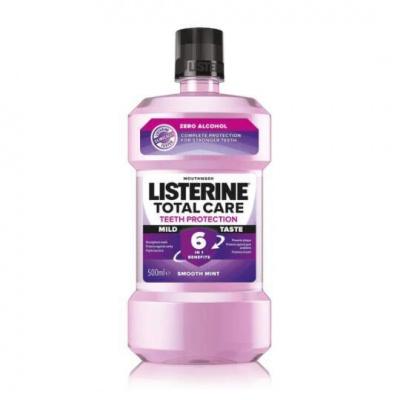 LISTERINE TOTAL CARE ZERO MILD TASTE, ústna voda, 500 ml