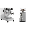 Lelit MaraX3 PL62X3, stainless steel + Eureka Mignon Libra, CR grey