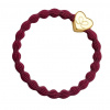 By Eloise London Gold Heart farba Burgundy Red