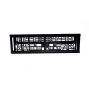 WAS W253 2100 držiak registračnej značky, osvetlenie ŠPZ (š x v x h) 584 x 163 x 32 mm; 2100