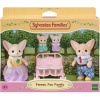 Sylvanian family Rodina líšiek Fenek s dvojčatami