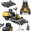 ZÁHRADNÝ TRAKTOR PARK 300 BEZ AGREGÁTU STIGA + rezacia jednotka pre záhradný traktor STIGA 95 cm (Záhradný traktor STIGA Park 300 + rezacia jednotka Combi95 Q)