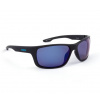 Polarizačné okuliare SHIMANO Eyewear Antares Matte Black & Blue Mirror