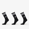 adidas 3-Stripes High Crew Socks 3-Pack Black/ Lucid Red/ Lucid Blue M M