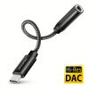 AXAGON ADA-HC, USB-C na 3.5mm jack - Hi-Res DAC audio adaptér, 384kHz/32bit, stereo ADA-HC