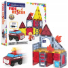 Magnetické kocky Hasičský zbor 27 ks Magna-Tiles