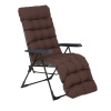 Polohovacie záhradné kreslo s podnožkou Setenil Plus Black Edition H047-04PB PATIO