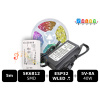 Programovateľný set RGBW-IC LED pásika SK6812 SMD, IP65 | WLED.sk