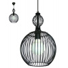 Svietidlá - Závesné svietidlá - Lampa Wisząca CZARNA Druciana Oprawa 1xE27 NOWOŚĆ! (Svietidlá - Závesné svietidlá - Lampa Wisząca CZARNA Druciana Oprawa 1xE27 NOWOŚĆ!)