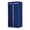 ALPINA Textilná šatníková skriňa 75x50x160cm tmavo modrá ED-208328