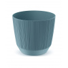 Kvetináč 14,6cm RYFO DRF150-5415C škandinávsky modrý plastový PROSPERPLAST