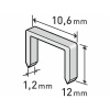 EXTOL Spony do sponkovačky 1000ks, šírka 10,6mm, hrúbka 1,2mm Veľkosť: 12 mm 8852204