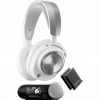 Bezdrôtové slúchadlá na uši Steelseries Arctis Nova Pro Wireless White (61524)
