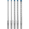 Bosch Sada vrtacích kladiv EXPERT SDS plus-7X 6/6/8/8/10 mm, 5dílná 2608900198