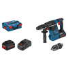 Bosch Professional Aku vŕtacie kladivo GBH 18V-26F, 980 ot./min, 2,6 J, 4350 ú./min., 061191000F