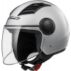 LS2 Helmets LS2 OF562 AIRFLOW GLOSS SILVER LONG - S