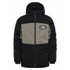 detská bunda HORSEFEATHERS JUNO YOUTH JACKET BLACK/TAUPE XL + doprava zdarma