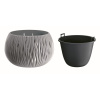 kvetináč 29cm BOWL SANDY DSK290-405U sivý plastový PROSPERPLAST