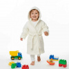 Dětský župan s kapucí Dětský svět krémový vel.104 (Dětský froté župan s kapucí, Dětský svět, krémový velikost 104)