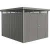Biohort Záhradný domček BIOHORT Highline H5 duo 275 × 315 cm (sivý kremeň metalíza)