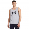 Pánske tielko Under Armour UA SPORTSTYLE LOGO TANK šedá|2XL