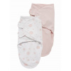 Meyco zavinovačka Uni 0-3 mesiace 2ks Varianta: Dots Pink/Light Pink