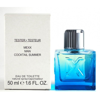 Mexx Cocktail Summer Man, Toaletná voda - Tester, Pánska vôňa, 50ml