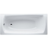LAUFEN Palladium pravouhlá vaňa zo smaltovanej ocele, odtok zboku, 1800 x 800 x 430 mm, biela, H2251000000401