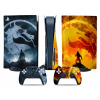 Nálepky Koža na PlayStation 5 a Pady – Motív Mortal Kombat