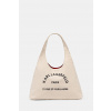 Bavlnená taška Karl Lagerfeld K/RSG B1W50015 béžová ONE SIZE