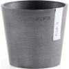 Ecopots Kvetináč Amsterdam (sivý) - Ø 13 cm, výška 11,4 cm