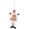 Dekorácia MagicHome Vianoce, Snehuliak, LED, závesná, MDF, 12,5x2x23,5 cm